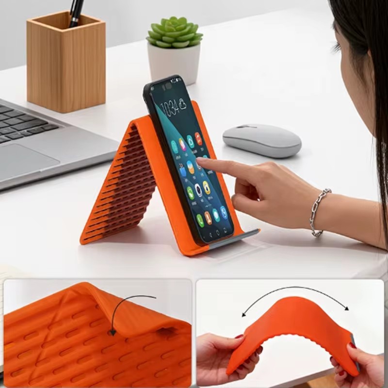 Laptop Accessories Holder - Lazy Portable Phone Stand Silicone Desktop