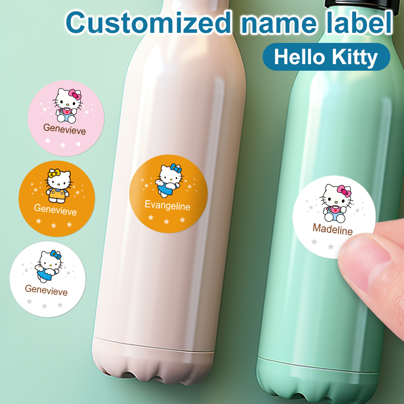 Laptop Accessories Name - Sanrio Hello Kitty Customized Name Stickers