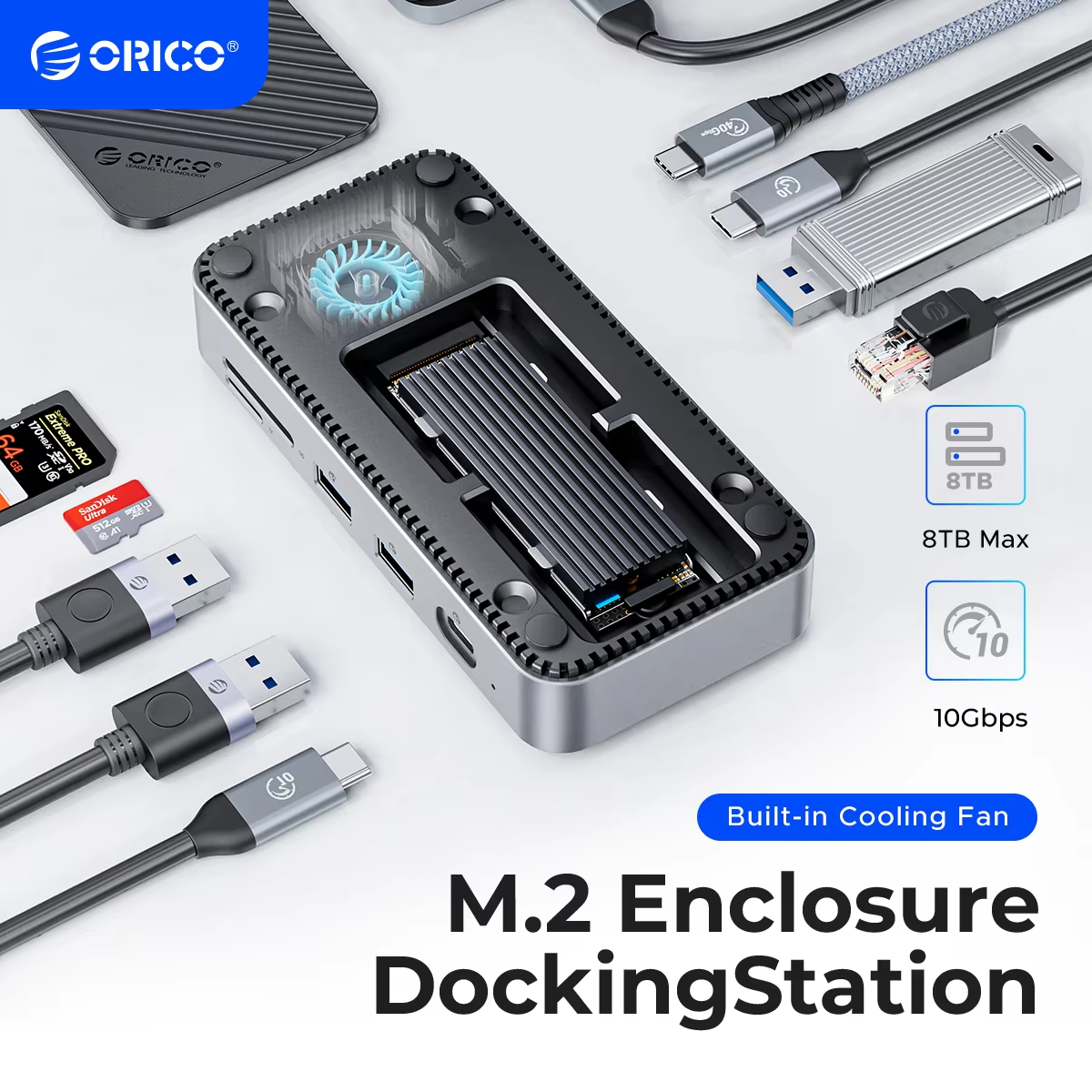 External Nvme Ssd - ORICO USB C Display Hub 10Gbps