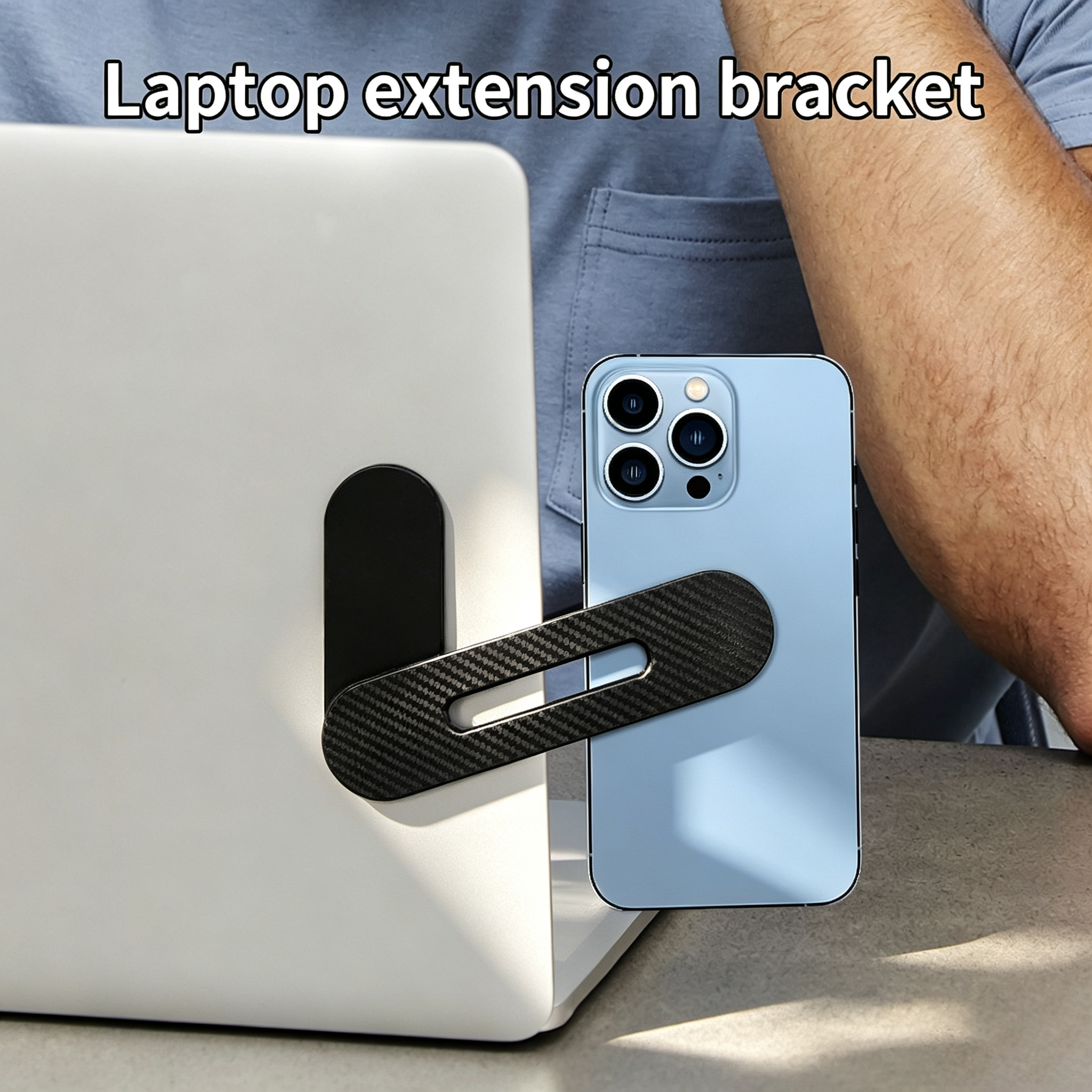 Laptop Accessories Holder - 2026 Magnetic Laptop Phone Holder Computer