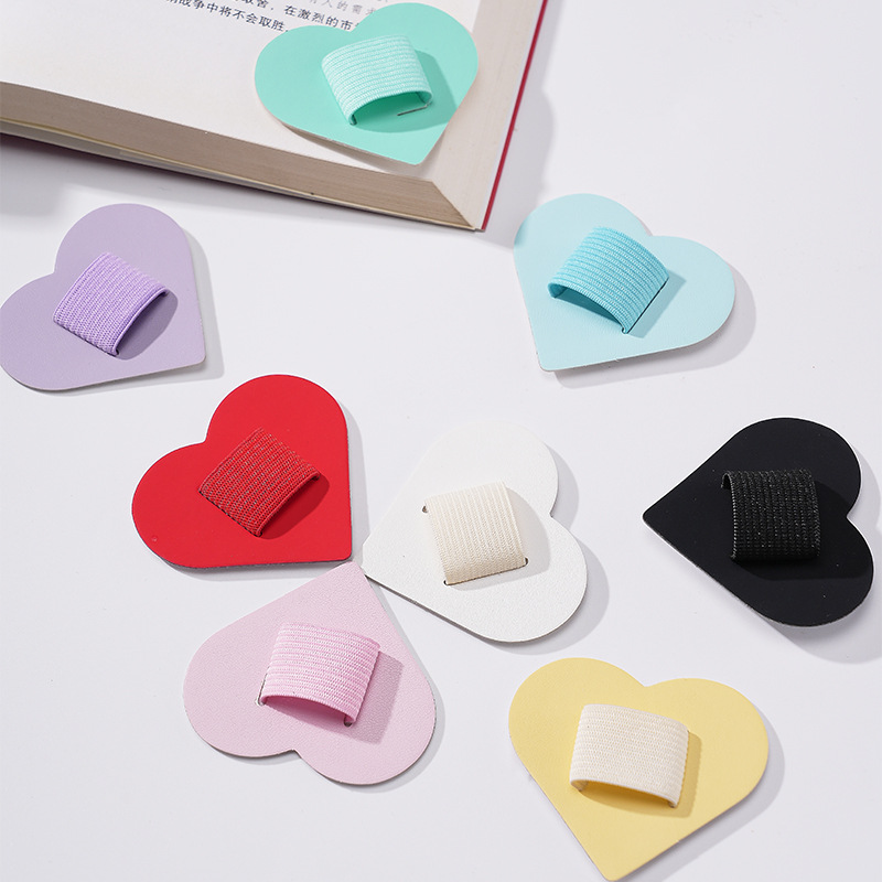 2pcs Heart PU Leather Self Adh - Laptop Accessories Holder review and price