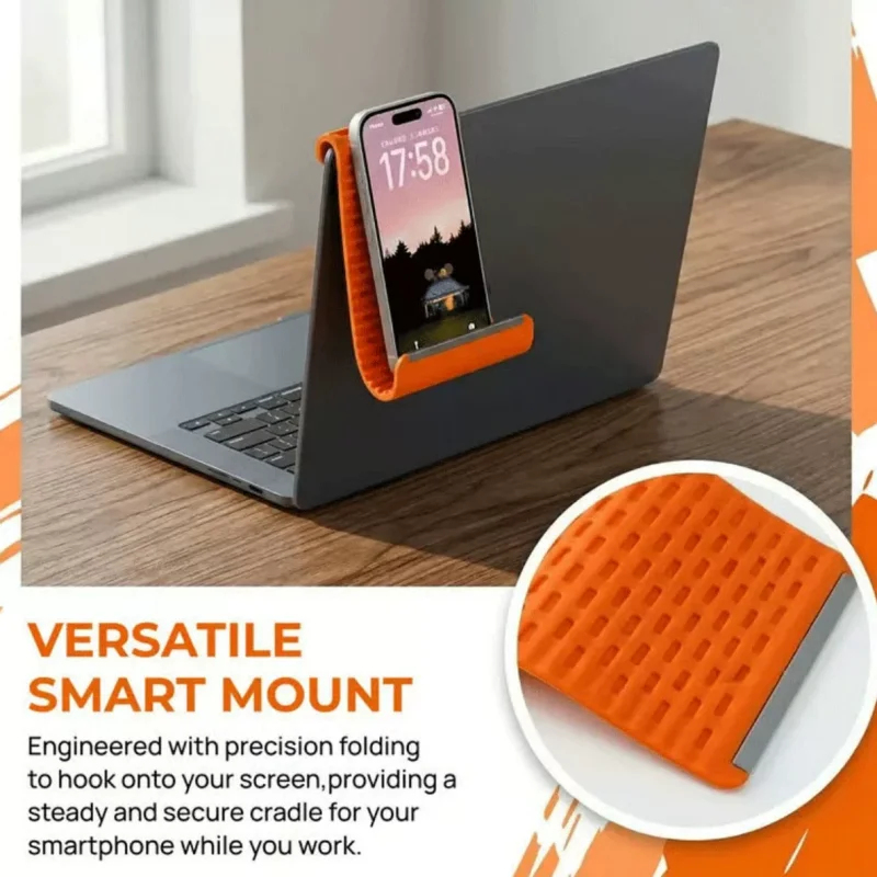Silicone Foldable Phone Stand  - Laptop Accessories Holder review and price
