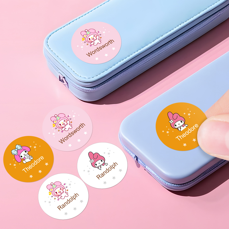 Custom My Melody Name Stickers - Laptop Accessories Name review and price