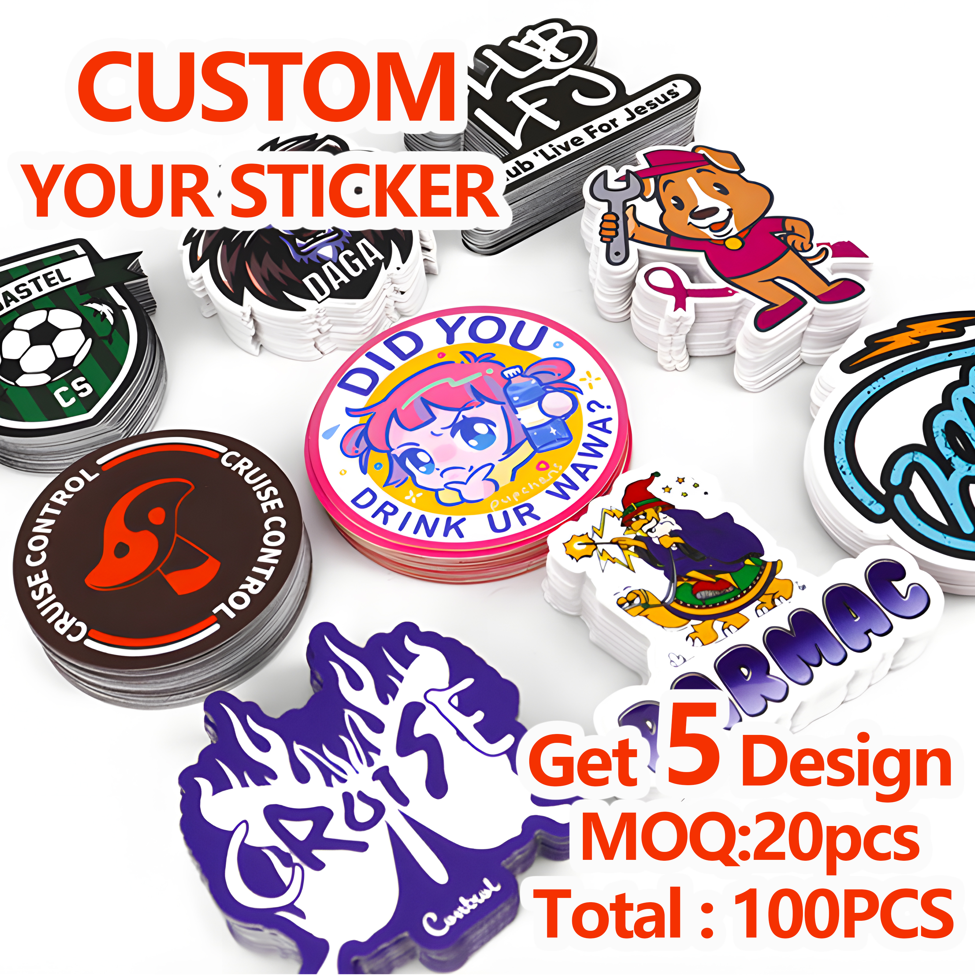 Custom Stickers Waterproof You - Laptop Accessories Name review and price