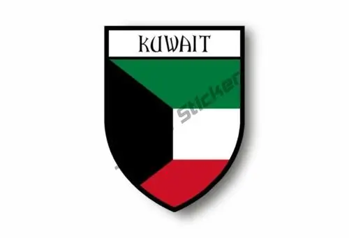 Kuwait Map with Flag Vinyl Sti - Laptop Accessories Kuwait review and price