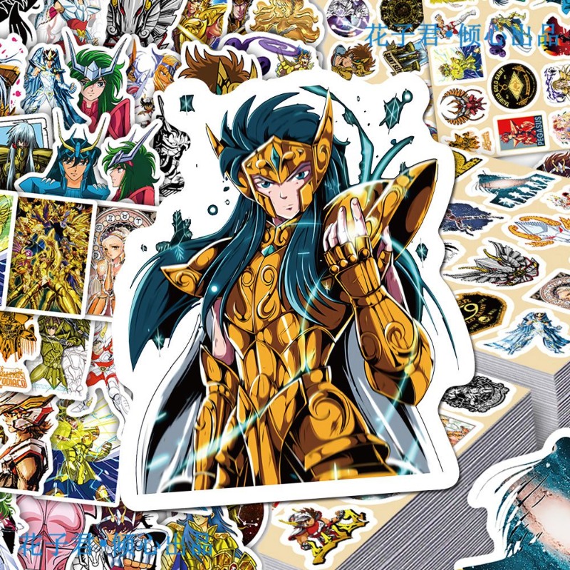 101Pcs Saint Seiya Anime Stick - Laptop Accessories Table review and price