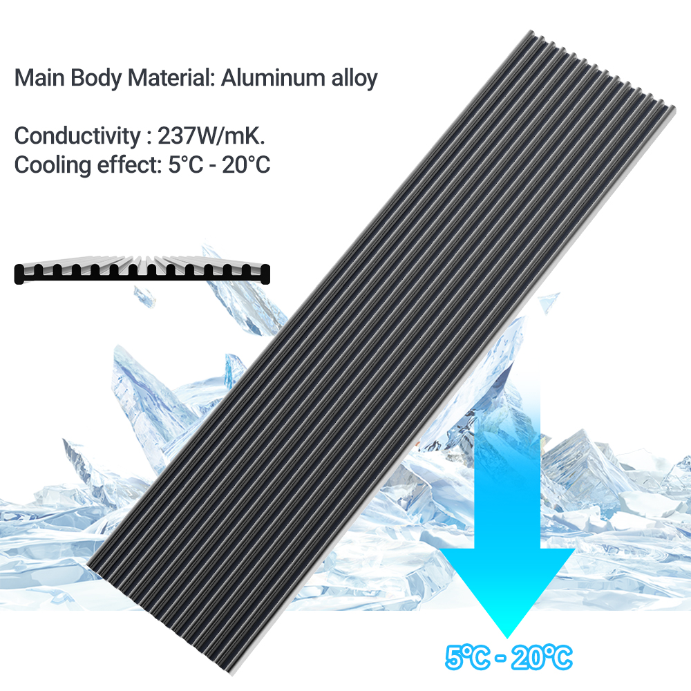 JEYI M.2 SSD Heatsink, Aluminu - External Nvme Ssd review and price