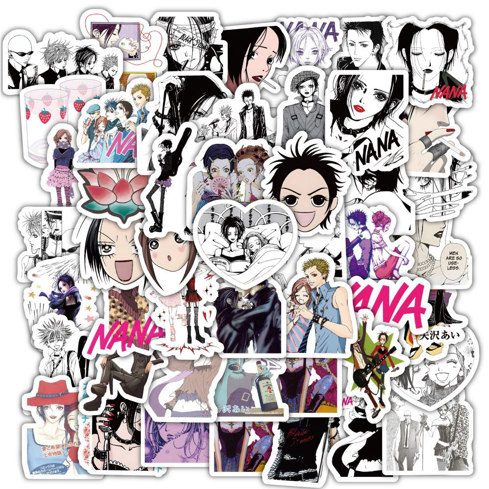 60PCS Anime NANA Stickers Cool - Laptop Accessories Cool review and price