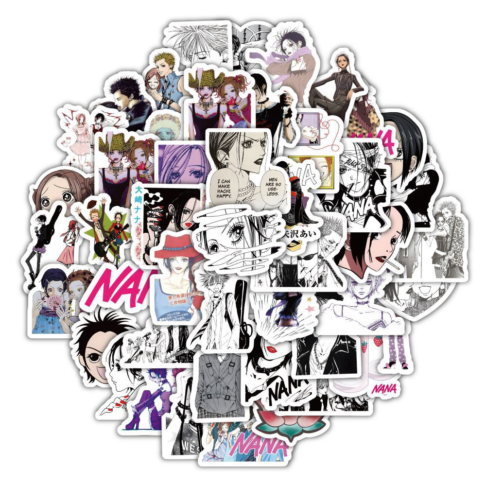 60PCS Anime NANA Stickers Cool - Laptop Accessories Cool review and price